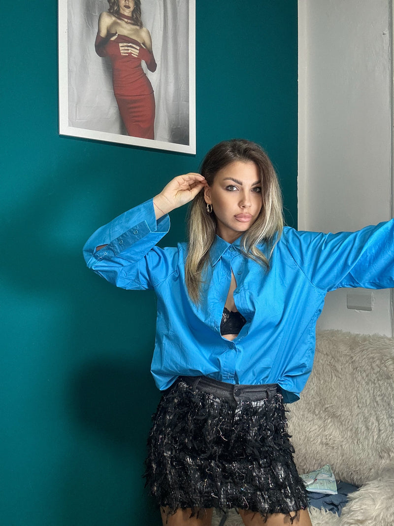 Camicia manica ampia