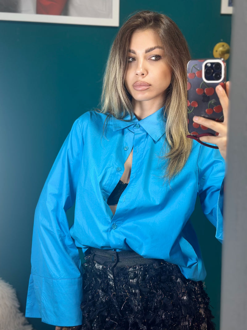 Camicia manica ampia